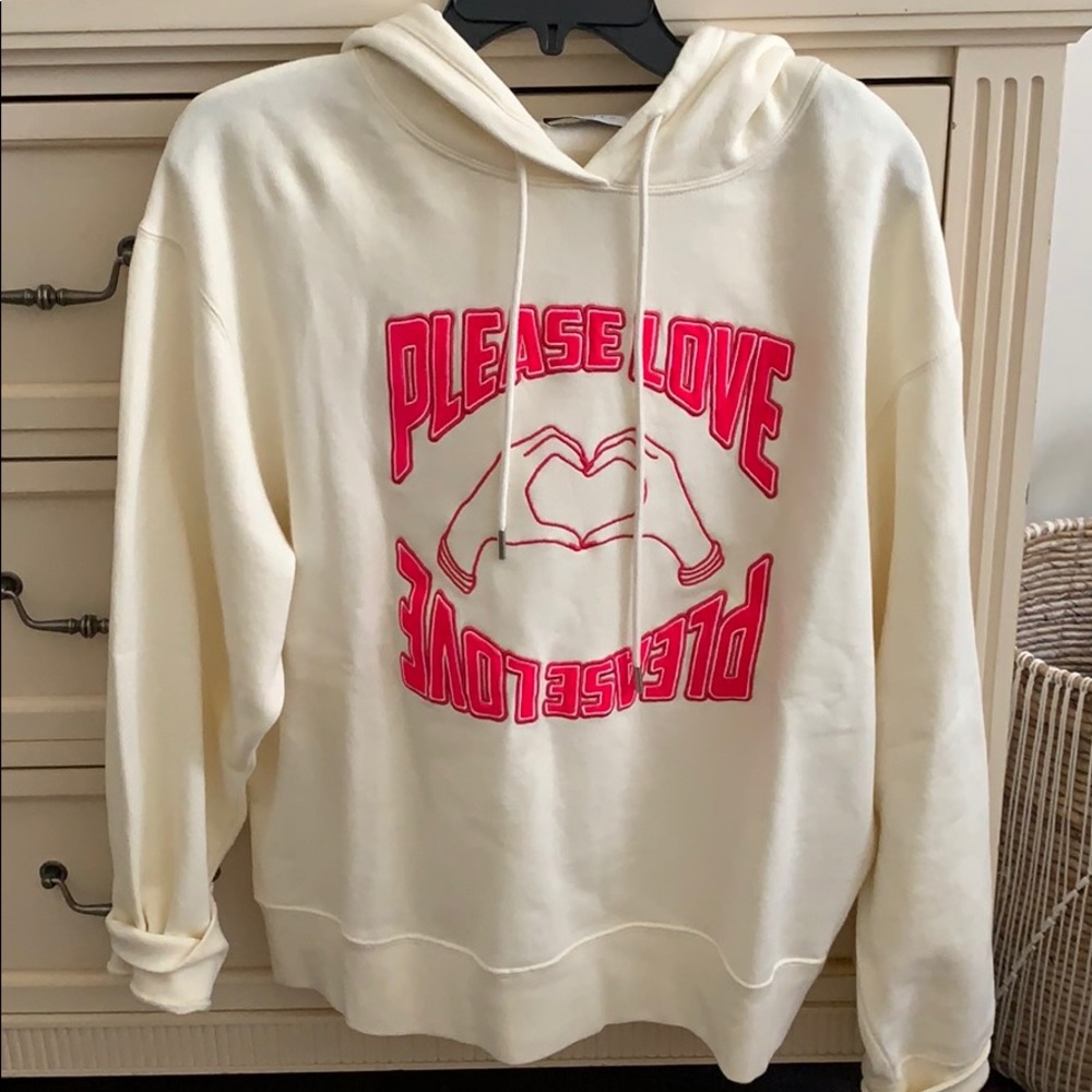 Sandro Paris Please Love sweatshirt